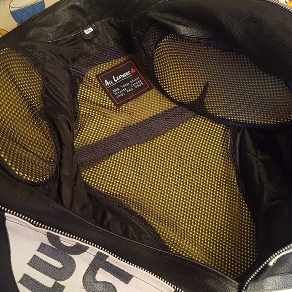 Brand New Custom Made; 100% Real leather Motorcycle Jacket; 2XL - Picture 5 of 5